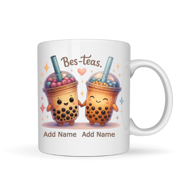 Best Friends Mug Friendship Gift Bes-tea Mug Gift for friend