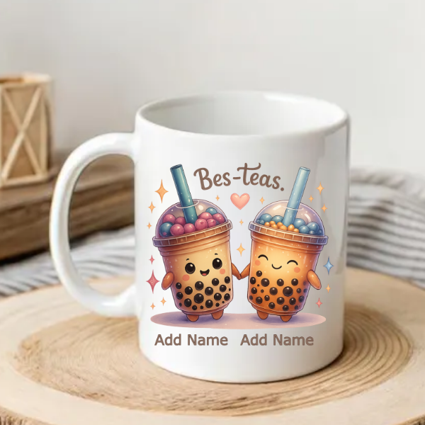 Best Friends Mug Friendship Gift Bes-tea Mug Gift for friend