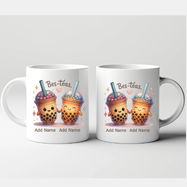 Best Friends Mug Friendship Gift Bes-tea Mug Gift for friend