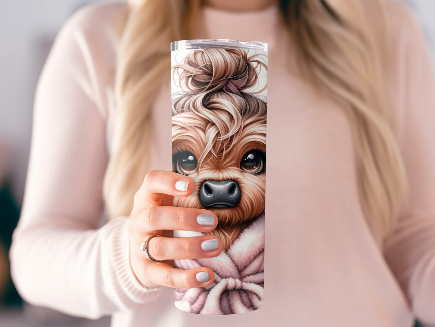 Cute Dog Tumbler, Stainless Steel Insulated Travel Mug, Animal Lover Gift, Puppy Graphic Cup
