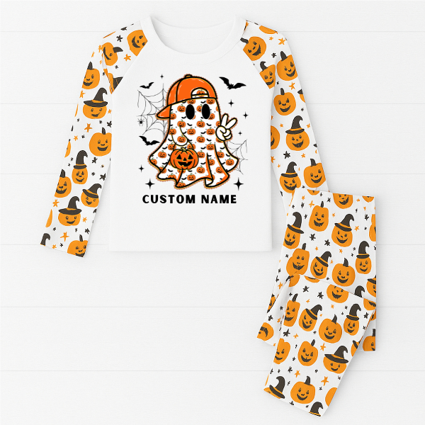 Children's Personalised Halloween Pyjamas