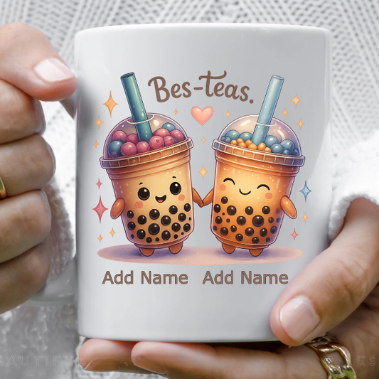 Best Friends Mug Friendship Gift Bes-tea Mug Gift for friend